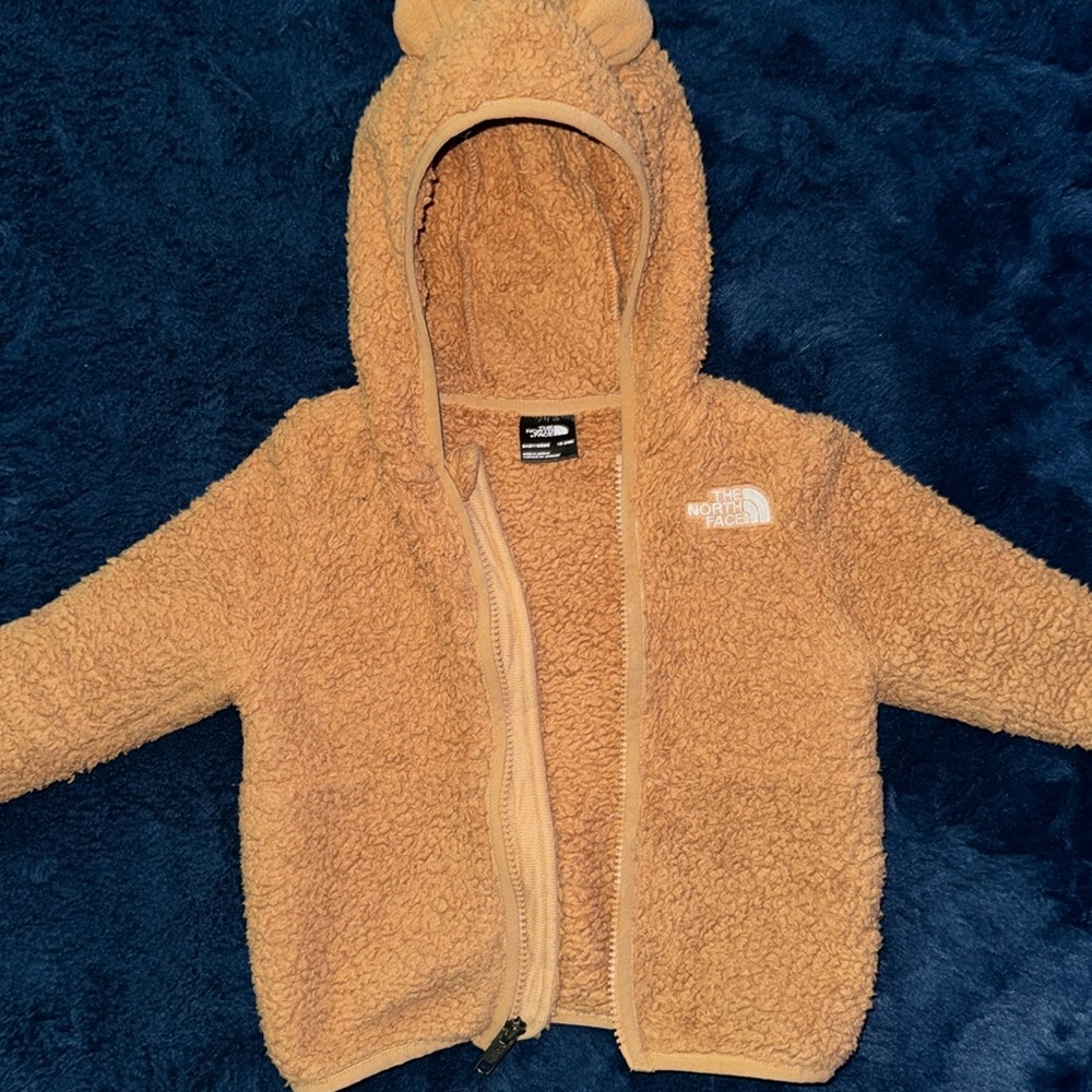 Used toddler boy north-face jacket